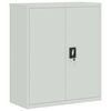 vidaXL Arquivador 90x40x105 cm a&ccedil;o cinzento-claro