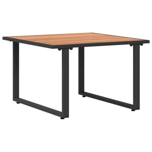 vidaXL Mesa de centro Preto e Marrom 55 x 55 x 35 cm