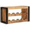 vidaXL Escorredor de Vinho Castanho 80 x 45 x 33 cm