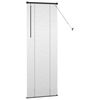vidaXL Persianas venecianas Manual Preto 175 x 65 cm Alum&iacute;nio