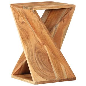 vidaXL Mesa de apoio 35x35x55 cm madeira de ac&aacute;cia maci&ccedil;a
