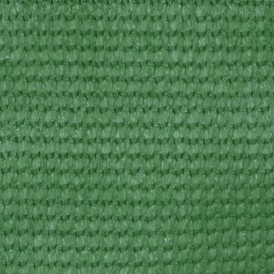 vidaXL Tela de varanda 90x300 cm PEAD verde-claro