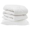 vidaXL Conjunto de Edredom com travesseiro 2 unid. Branco Microfibra