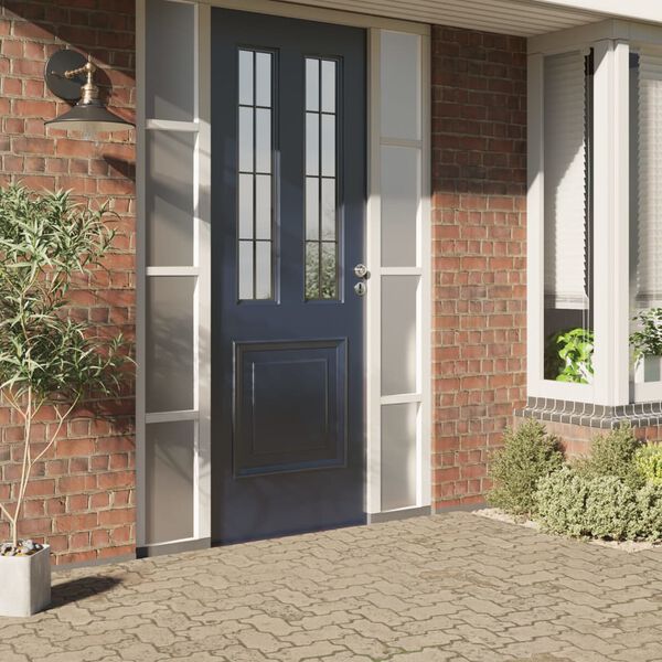 vidaXL Pel&iacute;cula janela est&aacute;tica 60x2000cm PVC cinza fosco