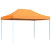 vidaXL Tenda para festas pop-up dobr&aacute;vel 410x279x315 cm laranja