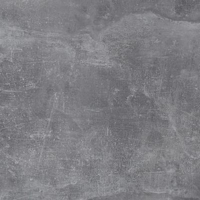 FMD Mesa de jantar 110 cm cinzento cimento