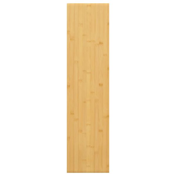 vidaXL Prateleira de parede 80x20x2,5 cm bambu