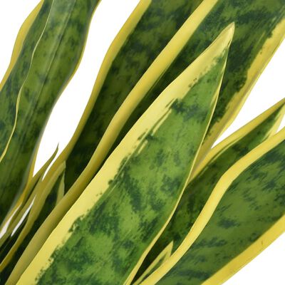vidaXL Planta espada-de-são-jorge artificial com vaso 90 cm verde