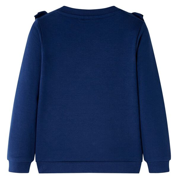 Sweatshirt para crian&ccedil;a azul-marinho 116