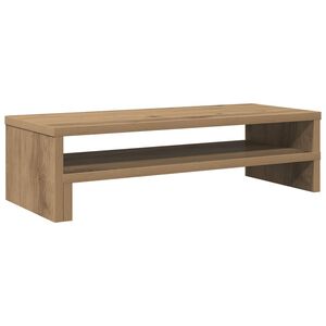 vidaXL Suporte monitor 54x22x15cm derivados madeira carvalho artisiano