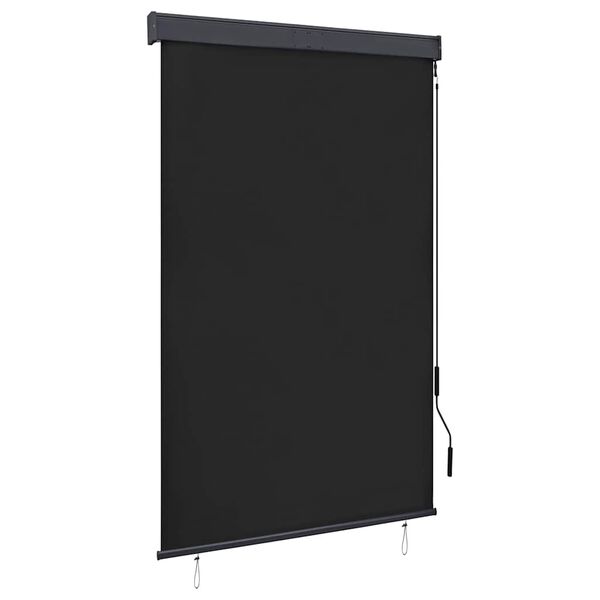 vidaXL Estore de rolo para exterior 120x250 cm antracite