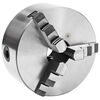 vidaXL Bucha de torno autocentrante com 3 grampos 160 mm a&ccedil;o K11 160