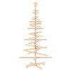vidaXL &Aacute;rvore de Natal de Madeira KOTKA 120 cm Madeira de Pinho Maci&ccedil;a