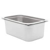 vidaXL Recipientes gastronorm 2 pcs GN 1/1 200 mm a&ccedil;o inoxid&aacute;vel