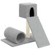 vidaXL &Aacute;rvore p/ gatos c/ poste arranhador sisal 59 cm cinzento-claro