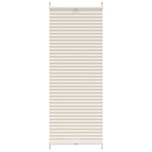 vidaXL Plisse Blind 40x100cm Creme