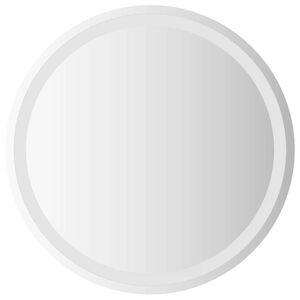 vidaXL Espelho de casa de banho com luzes LED redondo 60 cm