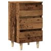 vidaXL Mesa de cabeceira madeira velha 40x35x69 cm madeira trabalhada