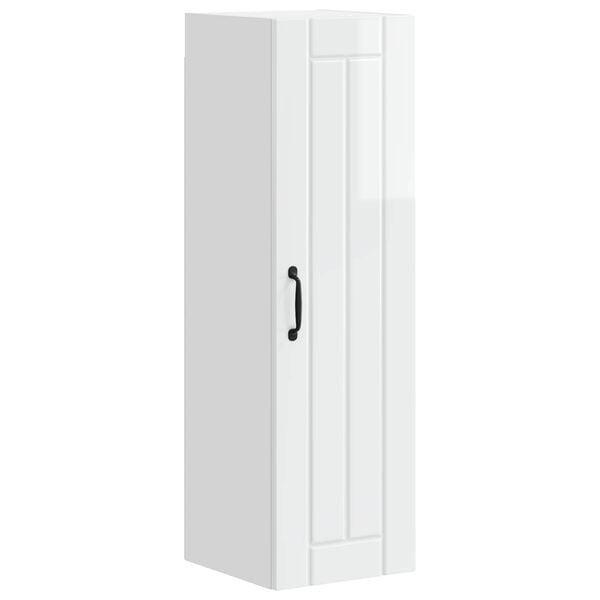 vidaXL Arm&aacute;rio de Cozinha Branco Brilhante 30 x 31 x 100 cm