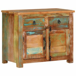 vidaXL Aparador 68x35x55 cm madeira recuperada maci&ccedil;a