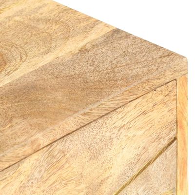 vidaXL Mesa de cabeceira 40x30x50 cm madeira de mangueira maciça
