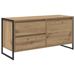 vidaXL Gabinete para TV Carvalho Artesanal 100 x 36 x 49.5 cm
