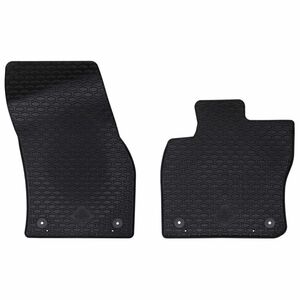 vidaXL Tapete de carro 2 pcs Preto Adequado para VW CADDY 2020-