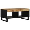 vidaXL Mesa de centro 90x50x40 cm madeira de mangueira maci&ccedil;a