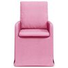 vidaXL Cadeiras de Jantar 2 pcs Rosa 57 x 67 x 98 cm tecido