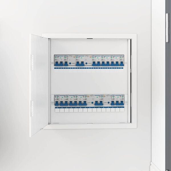 vidaXL Pain&eacute;is de Acesso Branco 40 x 40 cm Pl&aacute;stico ABS