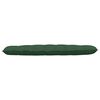 vidaXL Travesseiro para Costas Verde Selva 180 x 50 cm