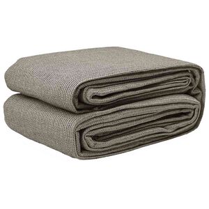 vidaXL Tapete para Barraca Cinzento-claro 400 x 250 cm Polietileno