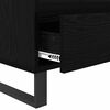 vidaXL Gabinete para TV com gaveta Carvalho Preto 100 x 34,5 x 44,5 cm