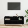 vidaXL Gabinete para TV Carvalho Preto 103,5 x 30 x 50 cm