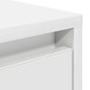 vidaXL Mesa de centro com gavetas 100x100x40 cm branco