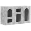 vidaXL Buffet ELST Cinzento 100 x 35 x 59 cm Derivados de Madeira