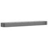 vidaXL Canteiro elevado jardim 507x100x36 a&ccedil;o galvanizado antracite