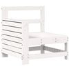 vidaXL 7 pcs conjunto de sof&aacute;s para jardim pinho maci&ccedil;o branco