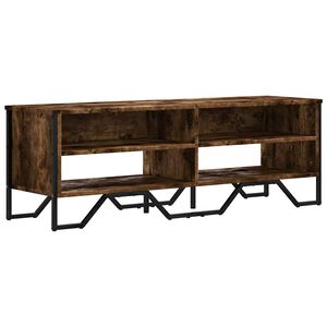 vidaXL M&oacute;vel de TV 122x34x41 cm derivados de madeira carvalho fumado