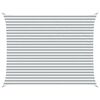 vidaXL Vela de sombra solar Cinza Claro e Branco 4,5 x 3,5 m
