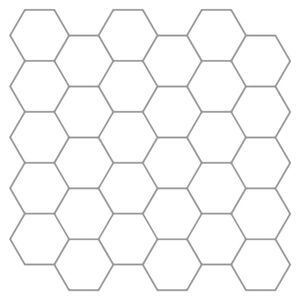 vidaXL Azulejo hexagonal 20 unid. Branco e Cinza 30 x 30 cm