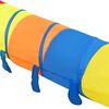 vidaXL Túnel de brincar infantil 245 cm poliéster multicor