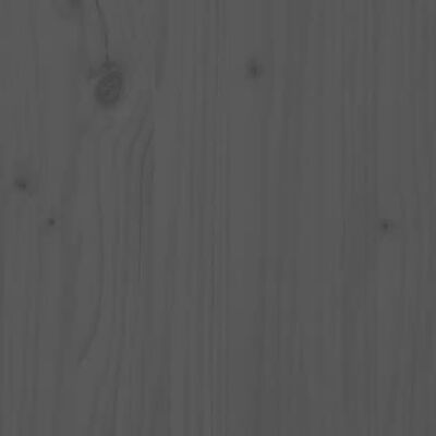 vidaXL Suporte para monitor 50x27x15 cm madeira de pinho maciça cinza