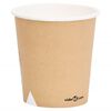 vidaXL Copos de caf&eacute; papel 200 ml 100 pcs castanho