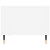 vidaXL Mesa de centro 60x50x40 cm derivados de madeira branco