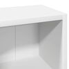 vidaXL Arm&aacute;rios para CD 2 pcs 21x16x93,5 cm contraplacado branco