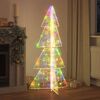 vidaXL &Aacute;rvore de Natal com 160 LEDs Multicolor 150 cm Acr&iacute;lo