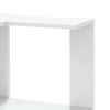 vidaXL Estante canto 5 prateleiras 50x50x179 cm deriv. madeira branco