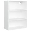 vidaXL Arm&aacute;rio de parede suspenso 69,5x32,5x90 cm branco