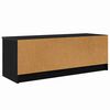 vidaXL Gabinete para TV Carvalho Preto 102 x 35 x 36,5 cm